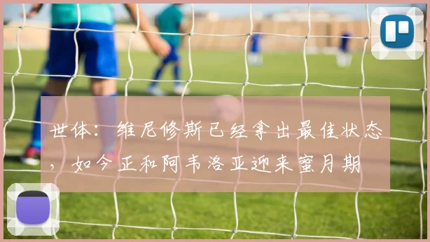 世体：维尼修斯已经拿出最佳状态，如今正和阿韦洛亚迎来蜜月期
